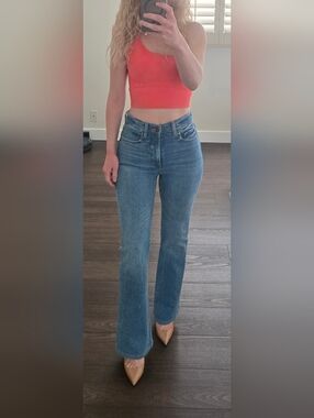 LOFT Slim Flare Jeans